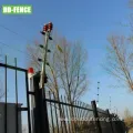 Electric Fence with Alarm System as Physical Barrier